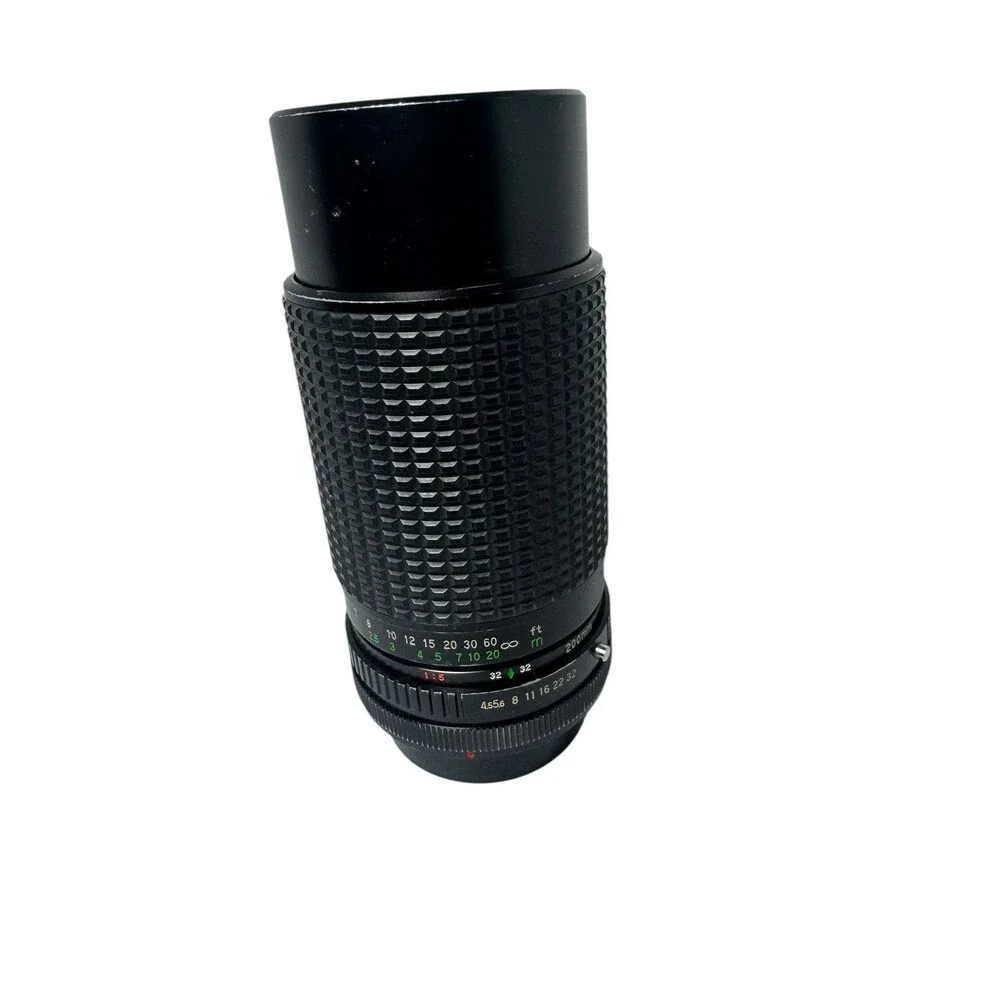 TOU/FIVE STAR MC AUTO MACRO ZOOM 1:45 75-200MM FOR CANON FILM CAMERA FD MOUNT